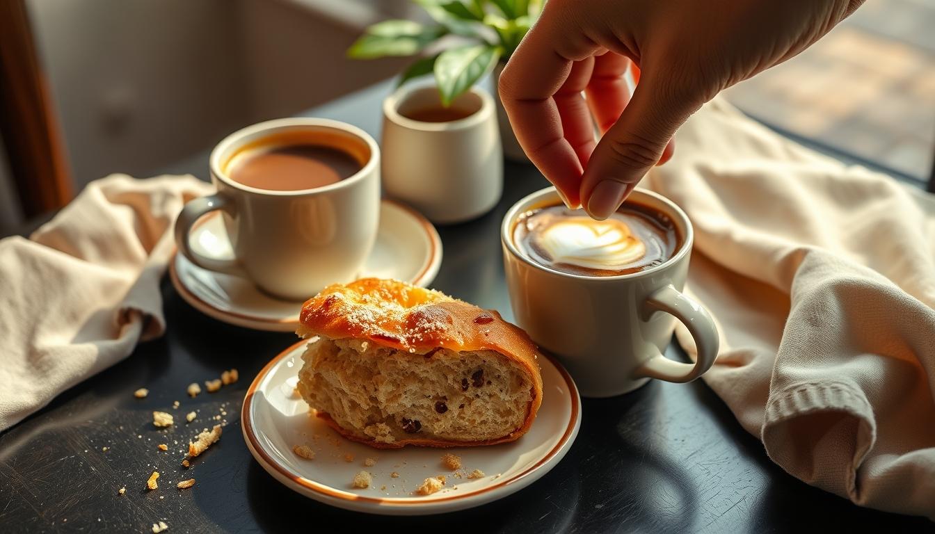 Measured baking ingredients prepared on a counter