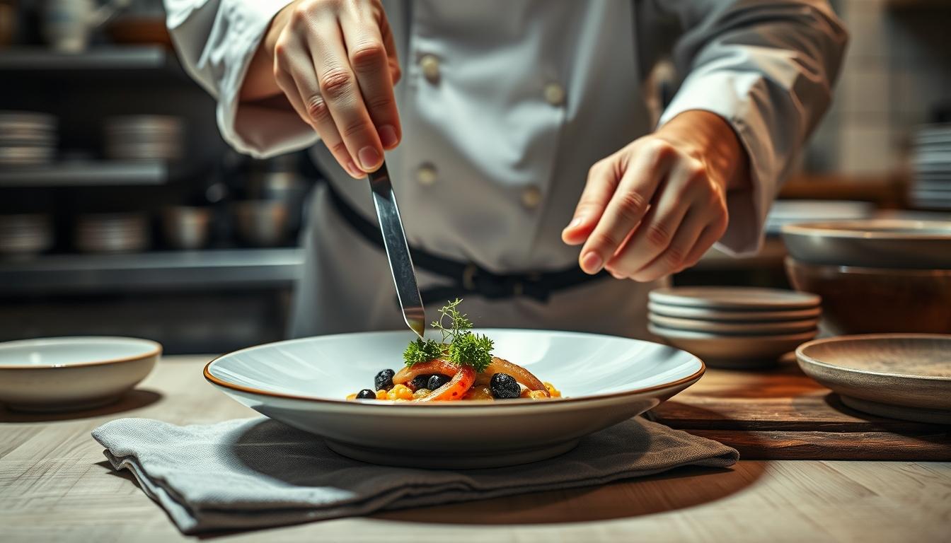 Fresh seasonal cooking dish